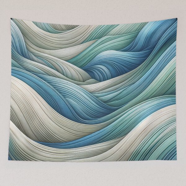 Item preview, Ocean's Whisper: Gentle Waves of Serenity and Grace designed and sold by ArtComixHaven.