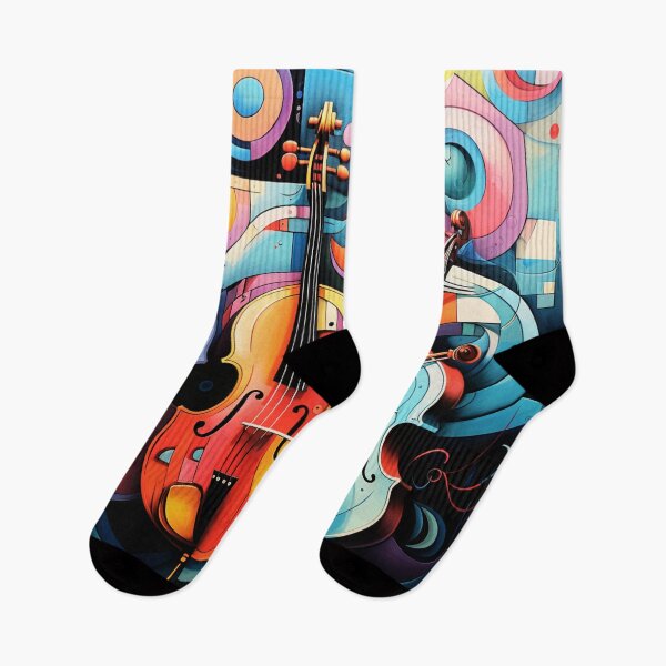 Item preview, Abstract Orchestra Instrument Design for Music Enthusiasts designed and sold by JustArtDesign9.