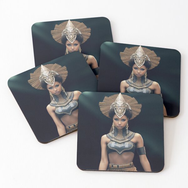 Item preview, Afro Warrior, defender of ancestral roots designed and sold by My Aspian.