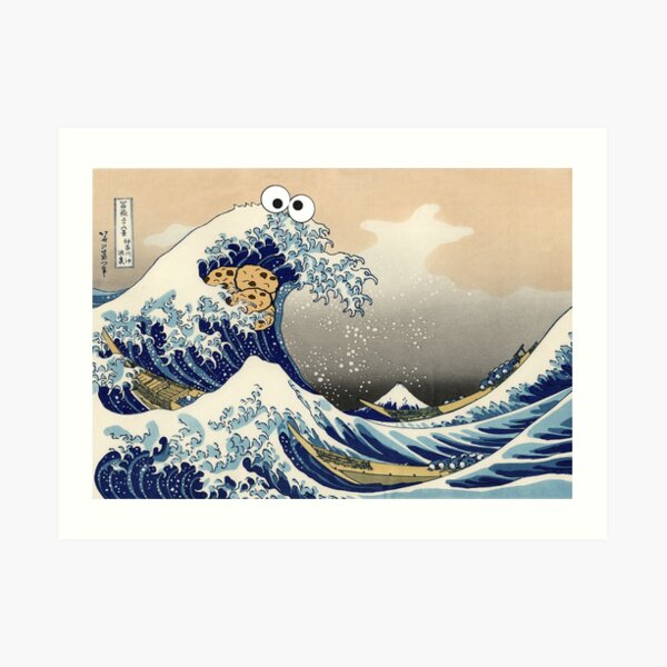 Sea is for Cookie Art Print