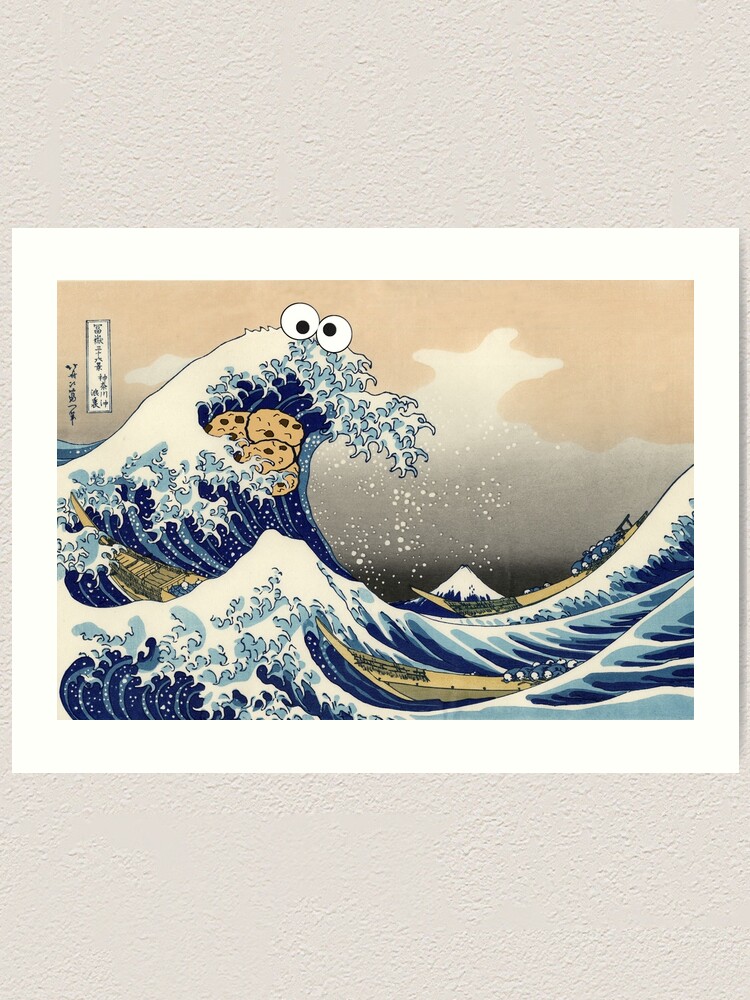Alternate view of Sea is for Cookie Art Print