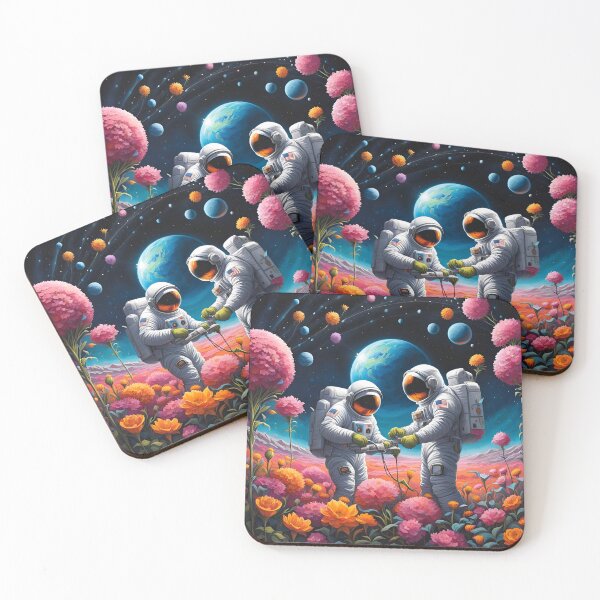 Item preview, Astronauts Tending to the Flowers designed and sold by jofayo29.