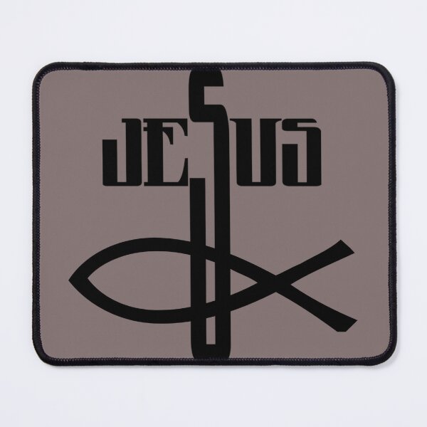 Item preview, Jesus Cross Ichthys designed and sold by Tripp Art Studio.