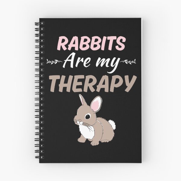 Item preview, Rabbits are my therapy, funny rabbit owner or rabbit bunny parent  designed and sold by NBSStore.