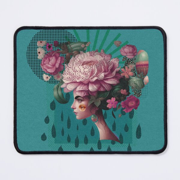 Item preview, Floral Lady Collage designed and sold by Kamaloca.