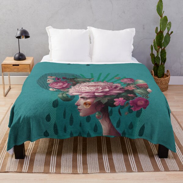 Item preview, Floral Lady Collage designed and sold by Kamaloca.