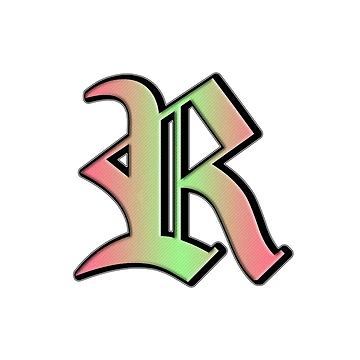 Artwork thumbnail, Letter R by JoshKR