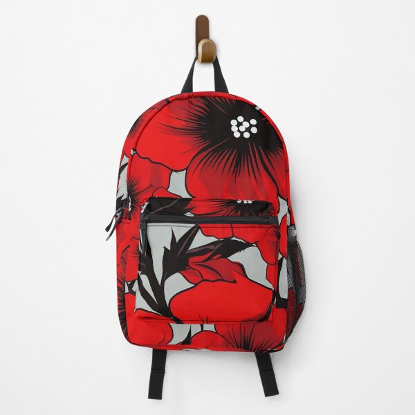 Item preview, Tiled Red Flower Pattern designed and sold by dcrc.