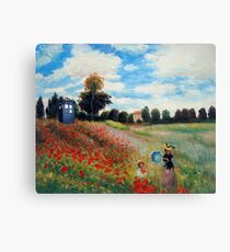 monet and the doctor Canvas Print