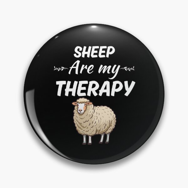Item preview, Sheep are my therapy, funny sheep whisperer or sheep farmer quotes lovers designed and sold by NBSStore.