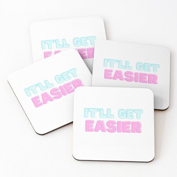 Item preview, It'll get easier, motivational designed and sold by EditsByRonnie ..