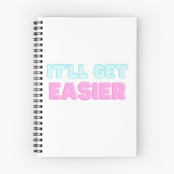 Item preview, It'll get easier, motivational designed and sold by EditsByRonnie ..