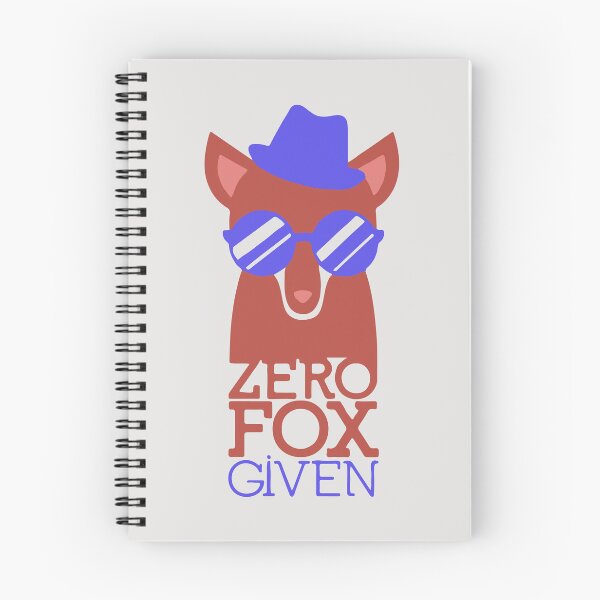 Item preview, Zero Fox Given - Hilarious Fox designed and sold by designdroplet.