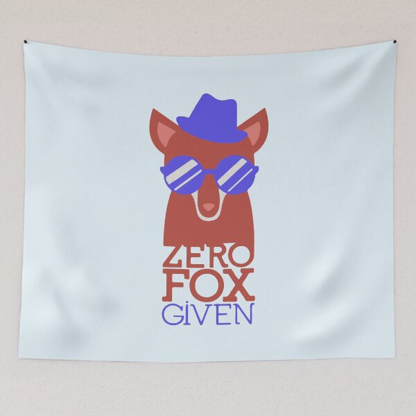 Item preview, Zero Fox Given - Hilarious Fox designed and sold by designdroplet.