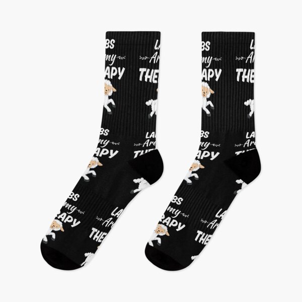 Item preview, Lambs are my therapy, funny  lamb lovers designed and sold by NBSStore.