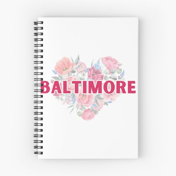 Item preview, Baltimore, Maryland, USA | American Cities | Floral Heart Bouquet designed and sold by Seasider85.