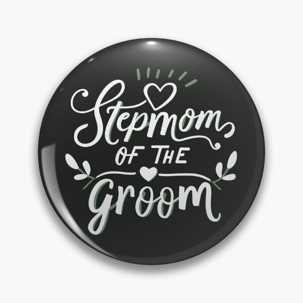 Item preview, Stepmom of the Groom (white and green design) designed and sold by EmeraldeaArt.