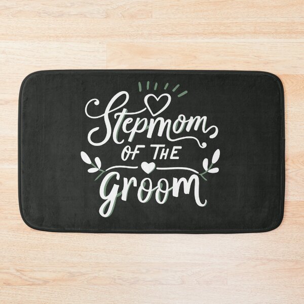 Item preview, Stepmom of the Groom (white and green design) designed and sold by EmeraldeaArt.