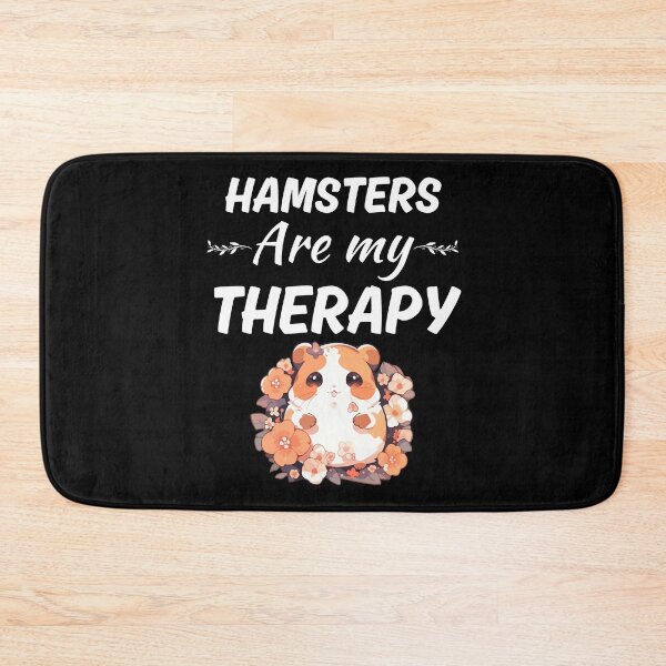 Item preview, Hamsters are my therapy, hamster girl, hammy hamster owner lovers saying quote designed and sold by NBSStore.