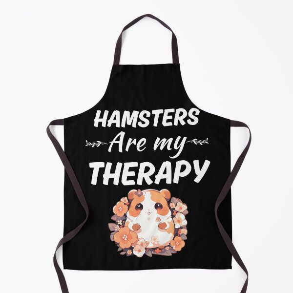 Item preview, Hamsters are my therapy, hamster girl, hammy hamster owner lovers saying quote designed and sold by NBSStore.