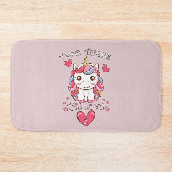 Item preview, Cute Unicorn 2 Times The Love designed and sold by Cute & Sassy Custom Gifting Boutiques.