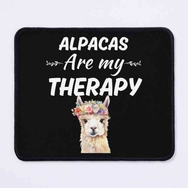 Item preview, Alpacas are my therapy, funny cool alpaca mom, alpaca girl designed and sold by NBSStore.