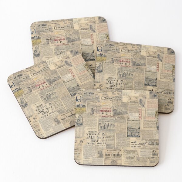 Item preview, Junk Journal Prints - Vintage Newsprint 2 designed and sold by the-Nerdlings.