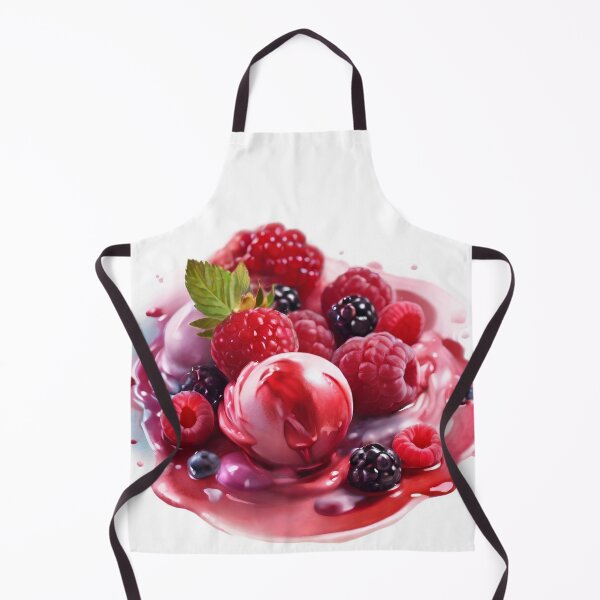 Item preview, raspberry ice cream designed and sold by bonjourmadame4.