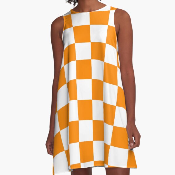 Item preview, Orange: Checkered Pattern designed and sold by Jared Davies.