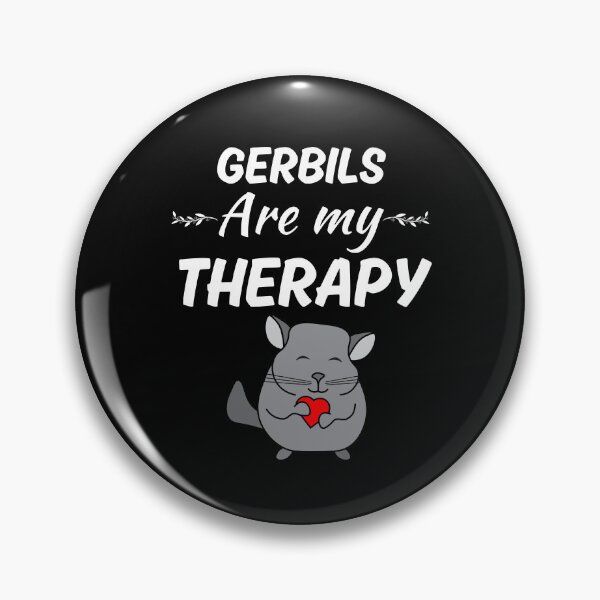 Item preview, Gerbils are my therapy, funny gerbil pet mom, gerbil dad designed and sold by NBSStore.