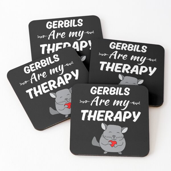 Item preview, Gerbils are my therapy, funny gerbil pet mom, gerbil dad designed and sold by NBSStore.