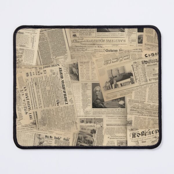 Item preview, Junk Journal Prints - Vintage Newsprint 4 designed and sold by the-Nerdlings.