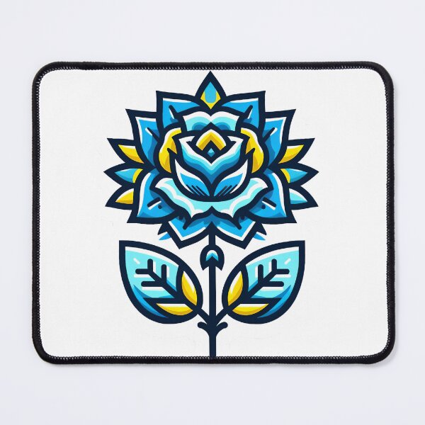 Item preview, Ethnic Colorful Rose Flower - modern Kashubian Folklore Art - Travel Poland Europe  designed and sold by DesignPoland.