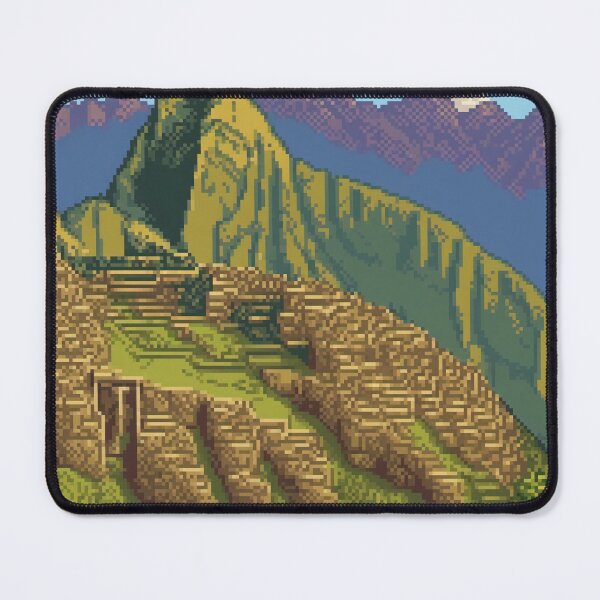 Item preview, Machu Picchu, Peru - Pixel Art designed and sold by Pixelartshirt.