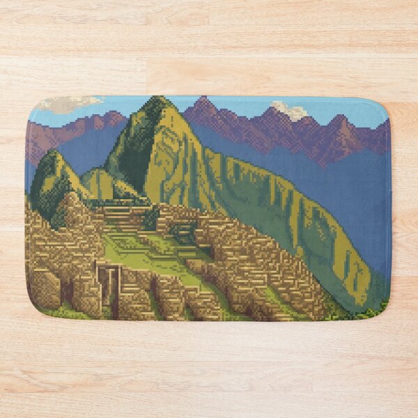 Item preview, Machu Picchu, Peru - Pixel Art designed and sold by Pixelartshirt.
