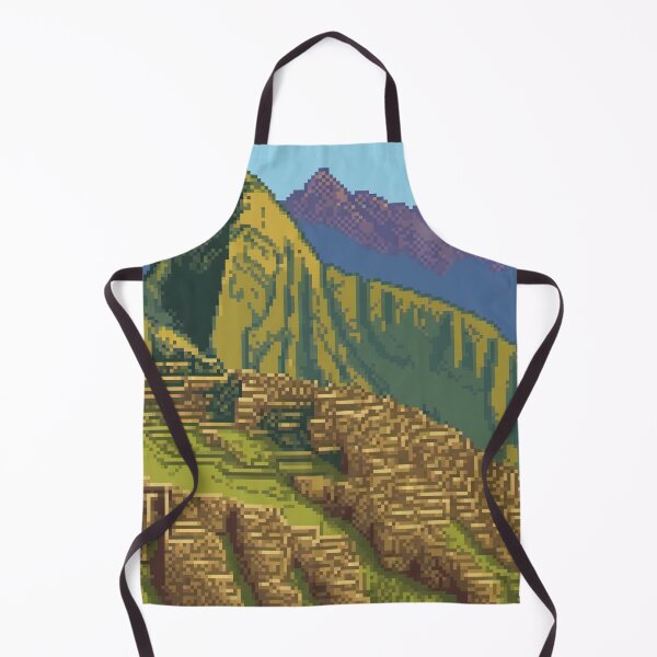 Item preview, Machu Picchu, Peru - Pixel Art designed and sold by Pixelartshirt.