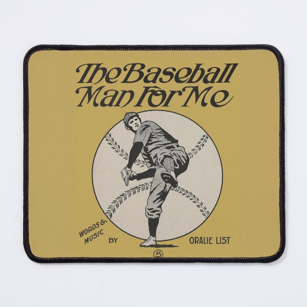 Item preview, The Baseball man for me. Vintage Baseball Sheet Music cover. (Restored). HIGH DEFINITION designed and sold by MINDTHECHERRY.