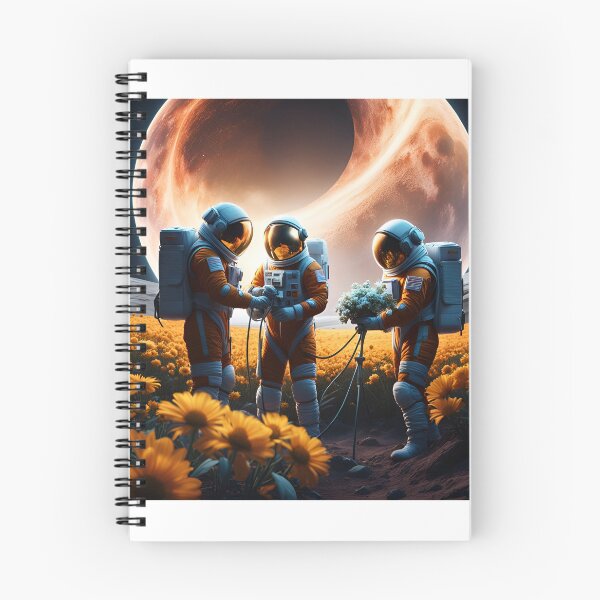Item preview, Astronauts with Flowers designed and sold by jofayo29.