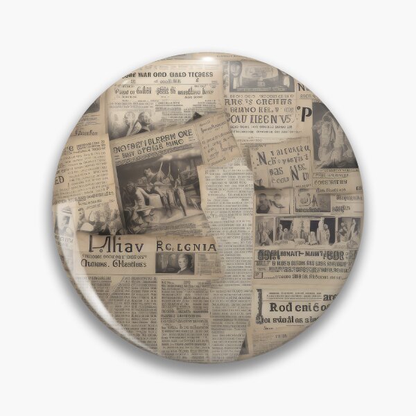 Item preview, Junk Journal Prints - Vintage Newsprint 7 designed and sold by the-Nerdlings.