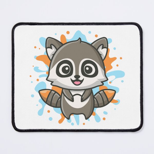 Item preview, Rainbow Rascals: Kawaii Racoons Delight designed and sold by hmadan.