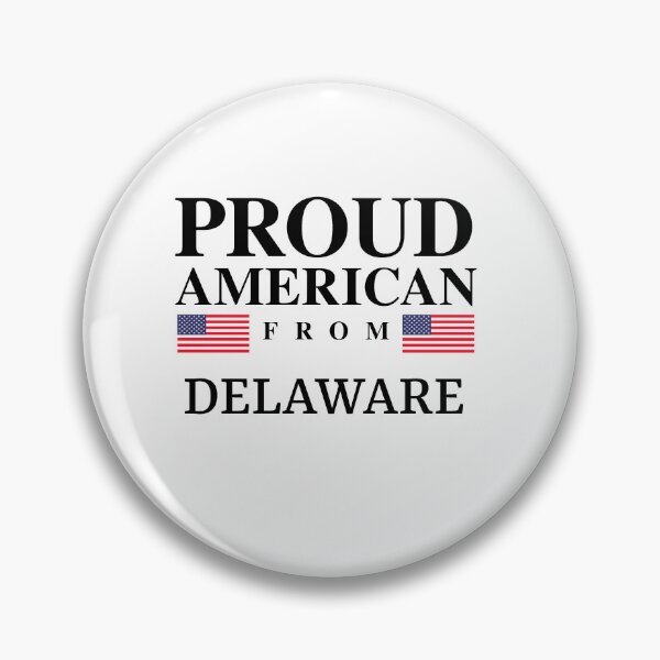 Item preview, Proud American from Delaware designed and sold by Anto59290.