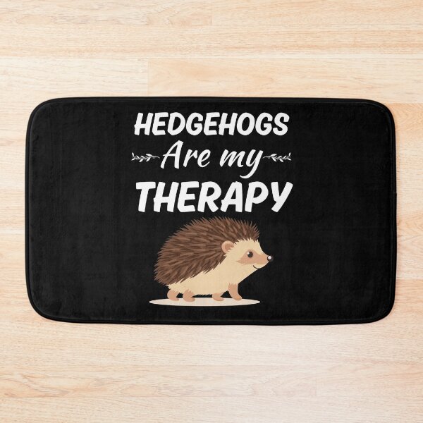 Item preview, Hedgehogs are my therapy, funny hedgehog owner quote, hedgehog mom dad designed and sold by NBSStore.