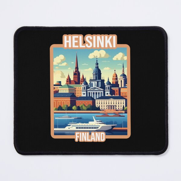 Item preview, Architectural landscape of Helsinki, Finland. Skyline Helsinki  travel design. designed and sold by Unitepeople.