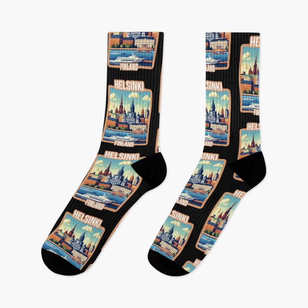 Item preview, Architectural landscape of Helsinki, Finland. Skyline Helsinki  travel design. designed and sold by Unitepeople.