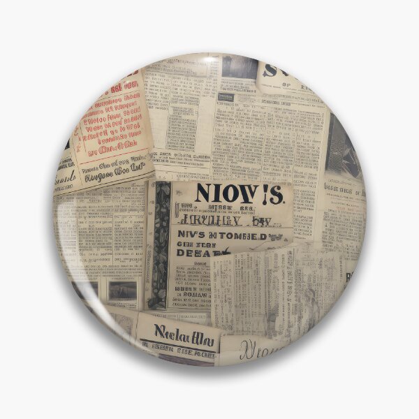 Item preview, Junk Journal Prints - Vintage Newsprint 9 designed and sold by the-Nerdlings.