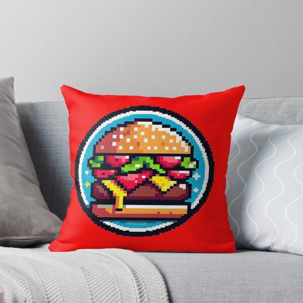 Item preview, Pixel Burger Art designed and sold by PickledjoArt.