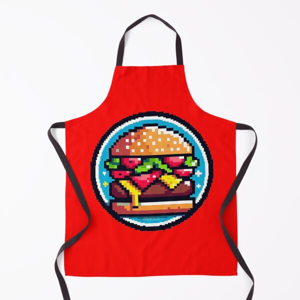 Item preview, Pixel Burger Art designed and sold by PickledjoArt.