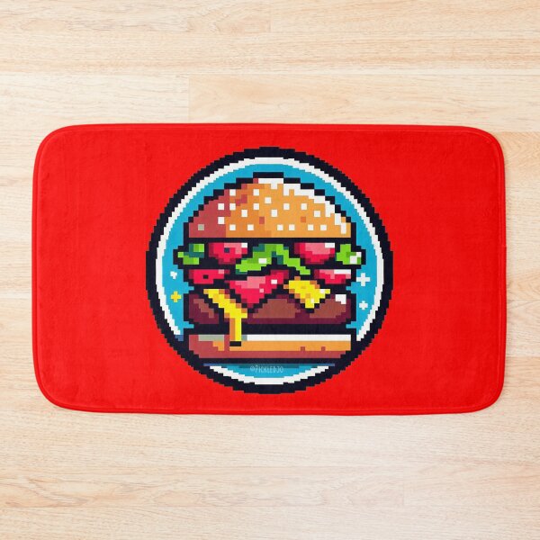 Item preview, Pixel Burger Art designed and sold by PickledjoArt.