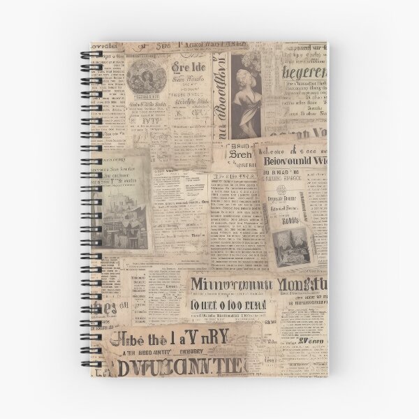 Aperçu de l'œuvre Tirages de journaux indésirables - Papier journal vintage 10 créée et vendue par the-Nerdlings.