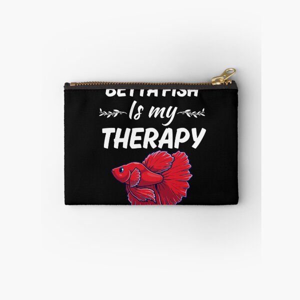 Item preview, Betta fish is my therapy, funny betta fish dad or mom, betta fish animal owner designed and sold by NBSStore.